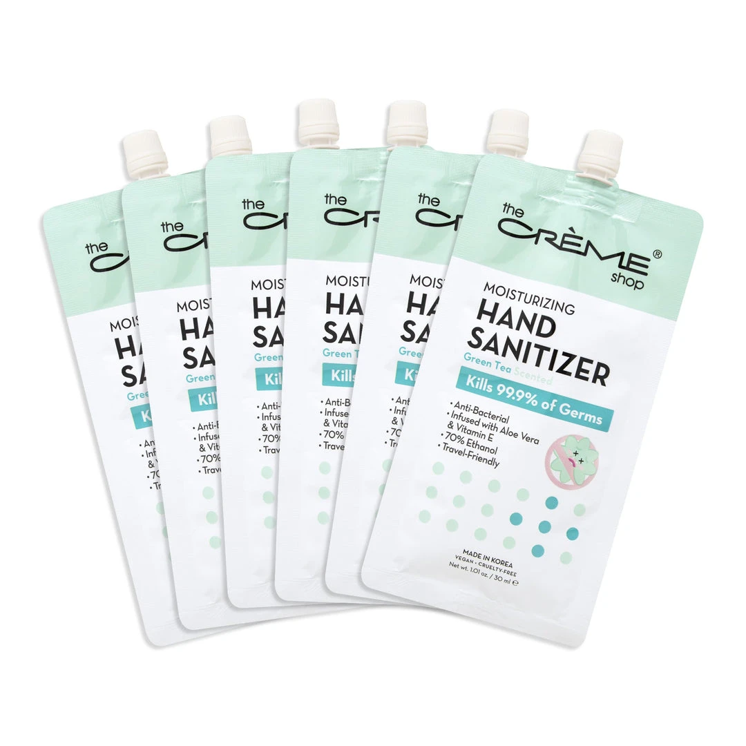 The Crème Shop New Arrivals Moisturizing Hand Sanitizer - Green Tea Scented The Crème Shop New Arrivals Moisturizing Hand Sanitizer - Green Tea Scented