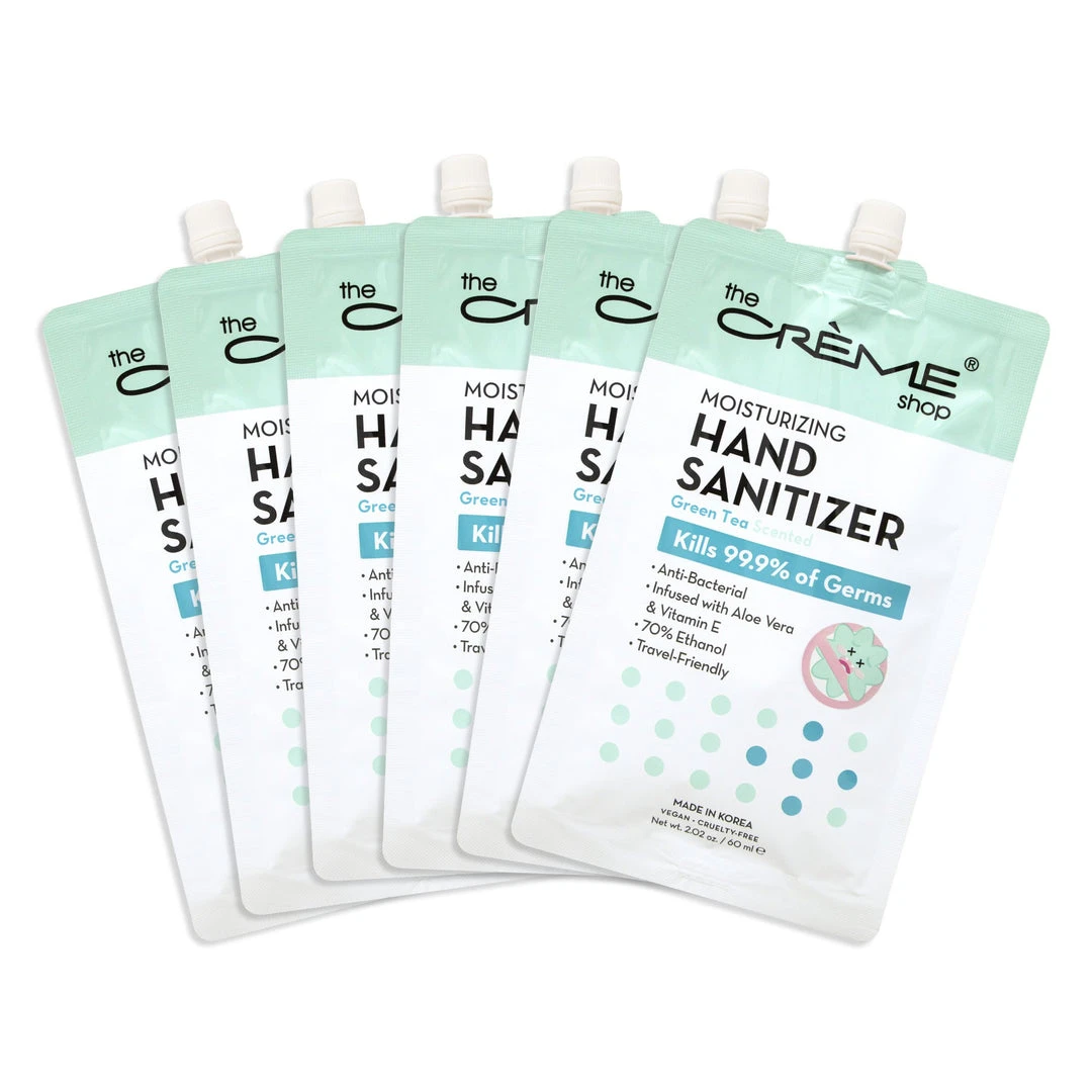 The Crème Shop New Arrivals Moisturizing Hand Sanitizer - Green Tea Scented The Crème Shop New Arrivals Moisturizing Hand Sanitizer - Green Tea Scented