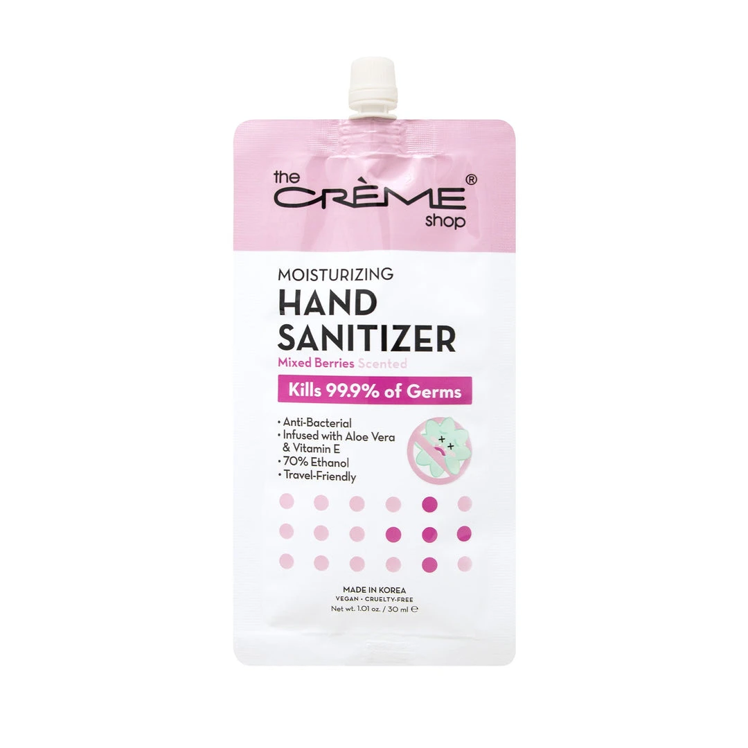 The Crème Shop New Arrivals Moisturizing Hand Sanitizer - Mixed Berries Scented The Crème Shop New Arrivals Moisturizing Hand Sanitizer - Mixed Berries Scented
