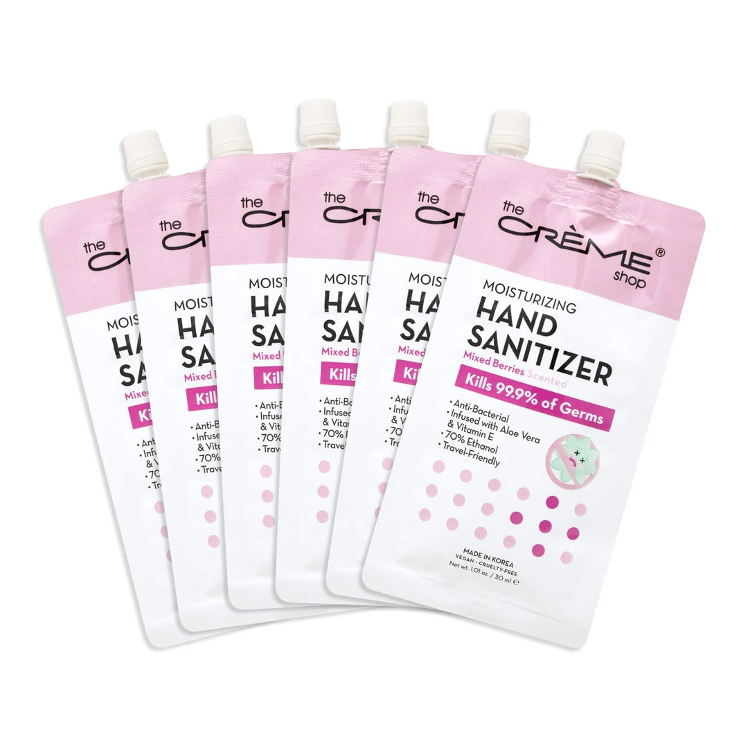 The Crème Shop New Arrivals Moisturizing Hand Sanitizer - Mixed Berries Scented The Crème Shop New Arrivals Moisturizing Hand Sanitizer - Mixed Berries Scented