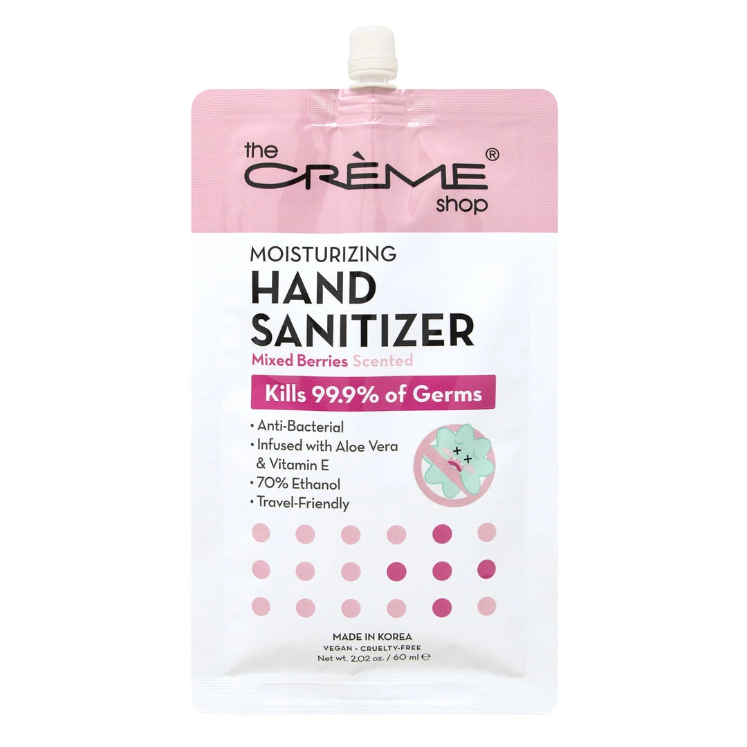 The Crème Shop New Arrivals Moisturizing Hand Sanitizer - Mixed Berries Scented The Crème Shop New Arrivals Moisturizing Hand Sanitizer - Mixed Berries Scented