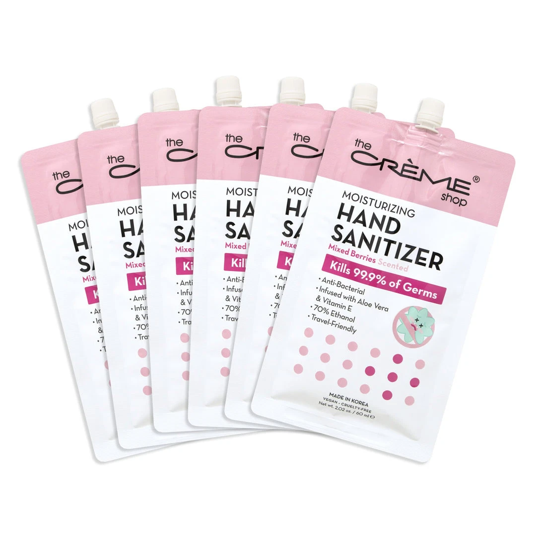 The Crème Shop New Arrivals Moisturizing Hand Sanitizer - Mixed Berries Scented The Crème Shop New Arrivals Moisturizing Hand Sanitizer - Mixed Berries Scented