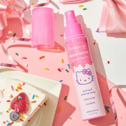 The Crème Shop X Sanrio Hello Kitty Celebrate Setting & Priming Spray - Rose Water + Diamond