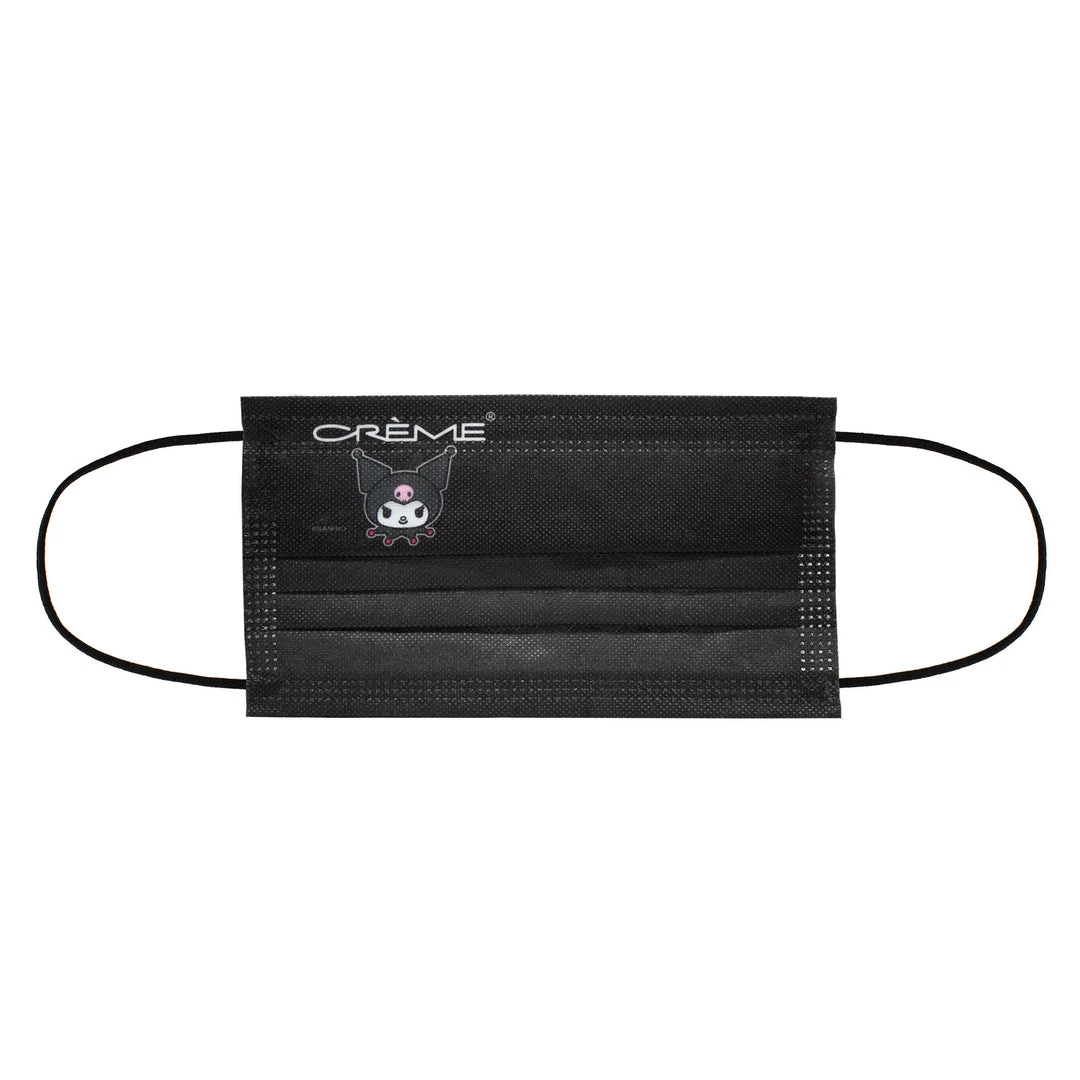 The Crème Shop X Sanrio New Arrivals My Melody X Kuromi 3-Ply Disposable Protective Face Mask Set The Crème Shop X Sanrio New Arrivals My Melody X Kuromi 3-Ply Disposable Protective Face Mask Set