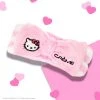 The Crème Shop X Sanrio New Arrivals Hello Kitty Perfect Pink Plush Spa Headyband™ | Cruelty-Free & Vegan
