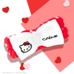 The Crème Shop X Sanrio Hello Kitty Classic White Spa Teddy Headyband™ | Cruelty-Free & Vegan