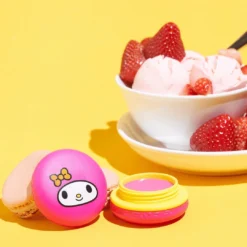 The Crème Shop X Sanrio Collabs My Melody Macaron Lip Balm - Strawberry Ice Cream