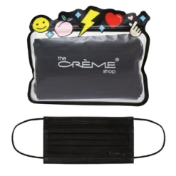 The Crème Shop 3-Ply Protective Face Mask - Black (Disposable) New Arrivals