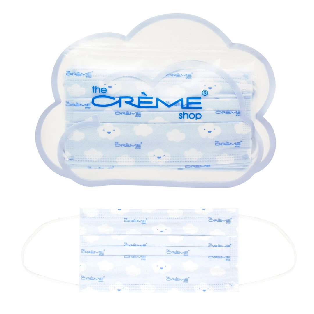 The Crème Shop 3-Ply Protective Face Mask - Head In The Clouds (Disposable) New Arrivals The Crème Shop 3-Ply Protective Face Mask - Head In The Clouds (Disposable) New Arrivals