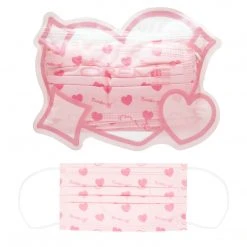 The Crème Shop 3-Ply Protective Face Mask - Heart's Content (Disposable) New Arrivals