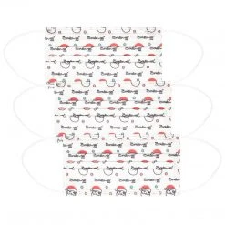 The Crème Shop 3-Ply Protective Face Mask - Ho Ho Ho (Disposable) 4 The Crème Shop 3-Ply Protective Face Mask - Ho Ho Ho (Disposable)