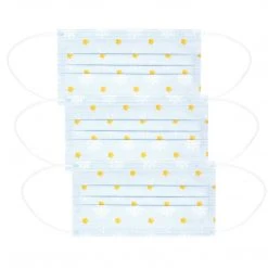 The Crème Shop 3-Ply Protective Face Mask - Snowfall (Disposable) 3 The Crème Shop 3-Ply Protective Face Mask - Snowfall (Disposable)