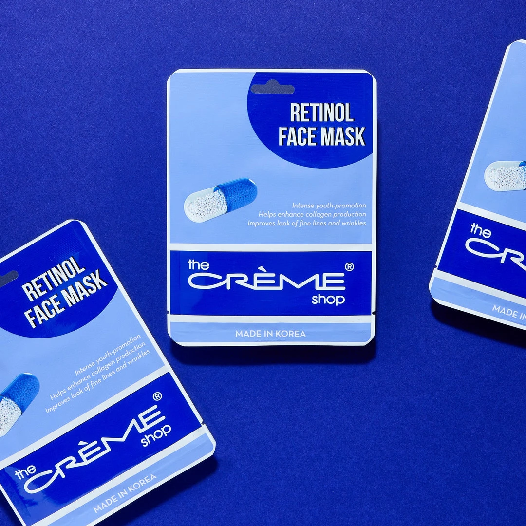 The Crème Shop New Arrivals Retinol Face Mask The Crème Shop New Arrivals Retinol Face Mask
