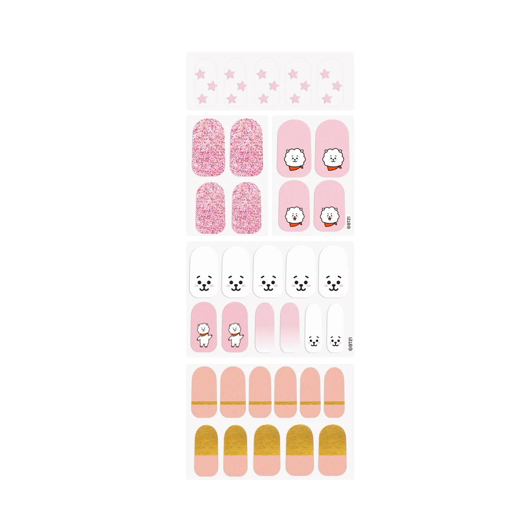 The Crème Shop X BT21 New Arrivals The Crème Shop | BT21: RJ Blush Gel Nail Strips (Set Of 35) The Crème Shop X BT21 New Arrivals The Crème Shop | BT21: RJ Blush Gel Nail Strips (Set Of 35)