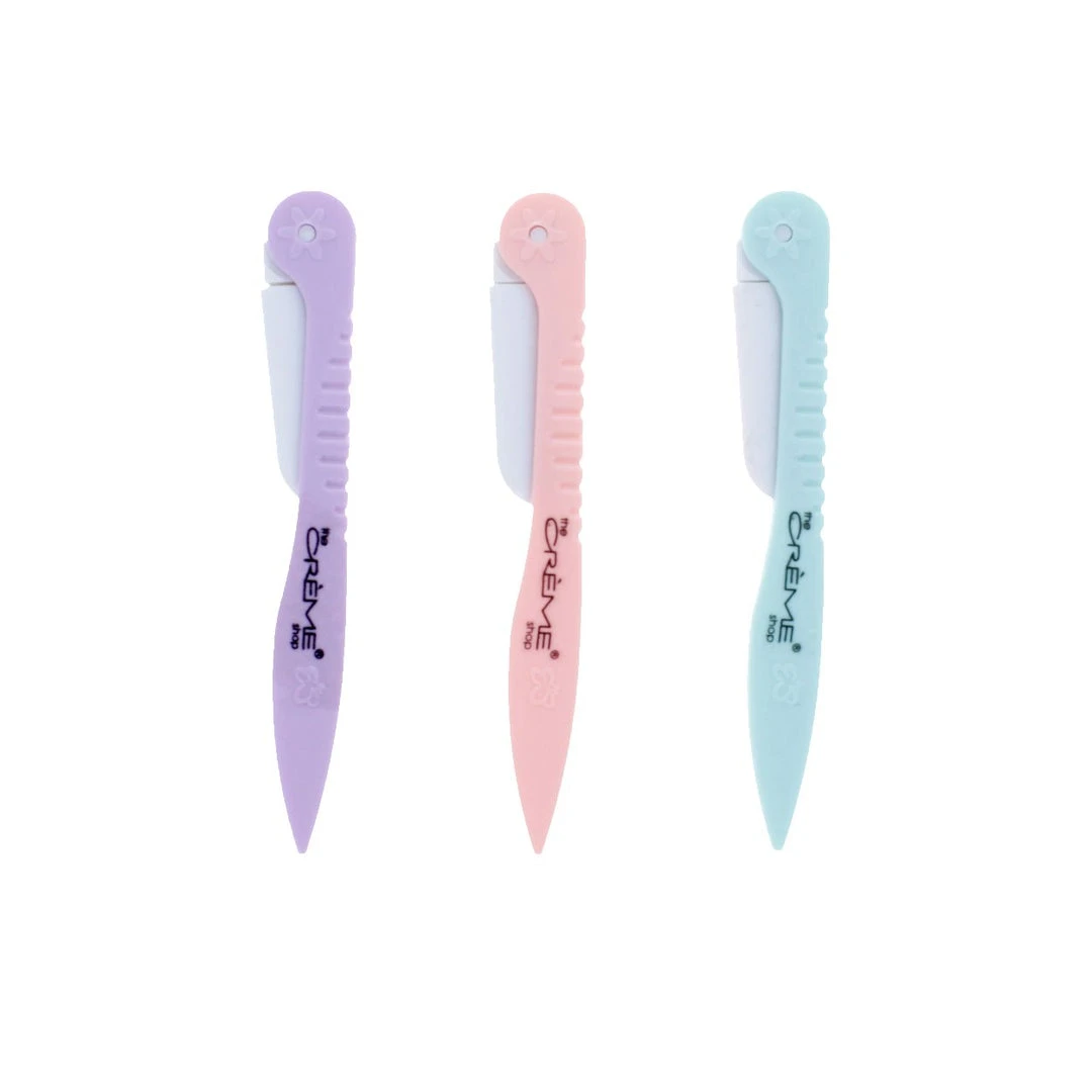 The Crème Shop Foldable Brow & Hair Razors | Cruelty-Free & Vegan The Crème Shop Foldable Brow & Hair Razors | Cruelty-Free & Vegan