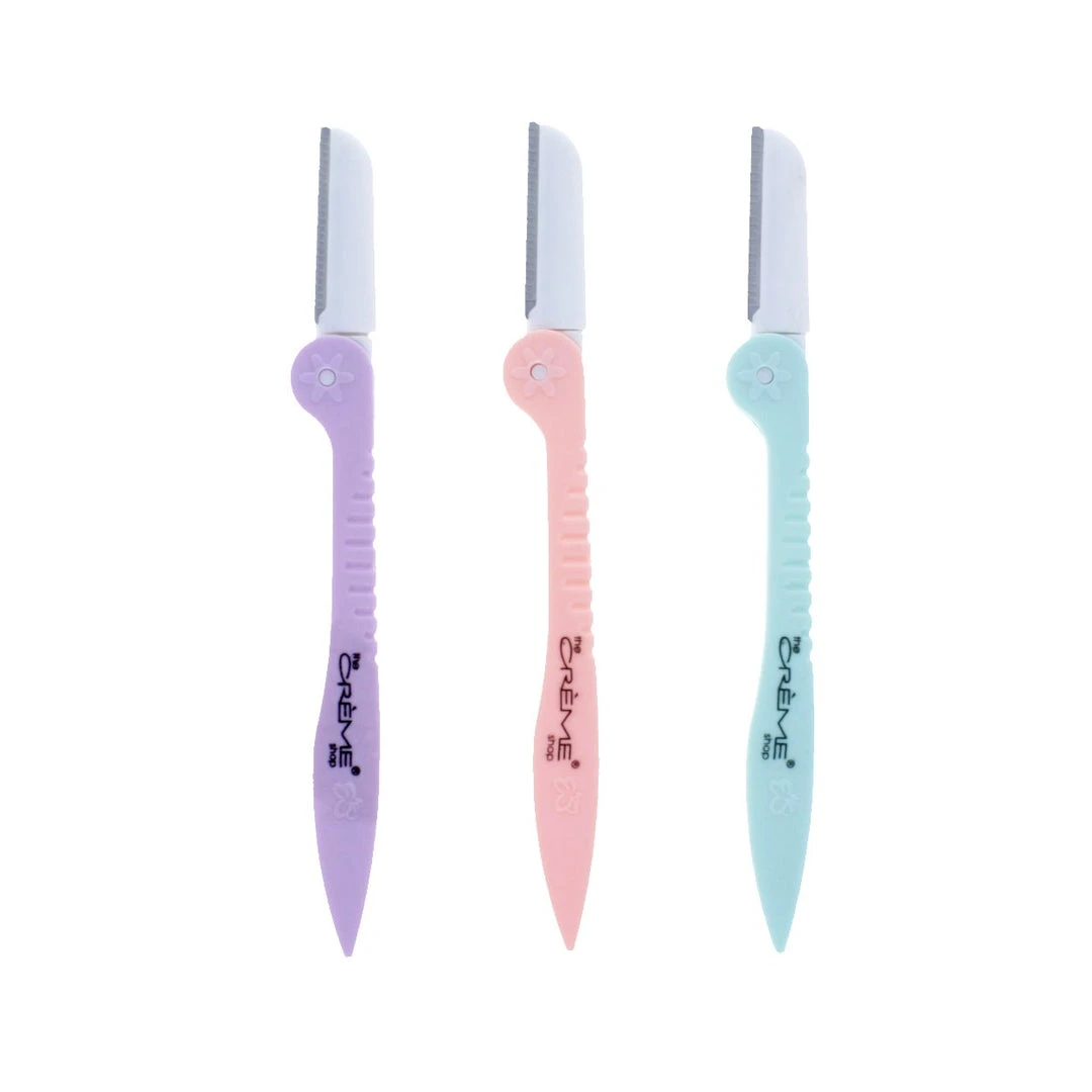 The Crème Shop Foldable Brow & Hair Razors | Cruelty-Free & Vegan The Crème Shop Foldable Brow & Hair Razors | Cruelty-Free & Vegan