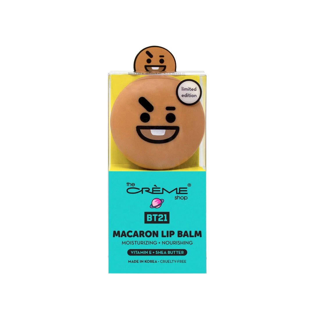 The Crème Shop X BT21 SHOOKY Macaron Lip Balm - Chocolate Crème New Arrivals 2 The Crème Shop X BT21 SHOOKY Macaron Lip Balm - Chocolate Crème New Arrivals