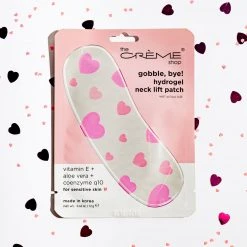 The Crème Shop Skincare Gobble, Bye! Hydrogel Neck Lift Patch - Vitamin E + Aloe Vera + Coenzyme Q10 For Sensitive Skin