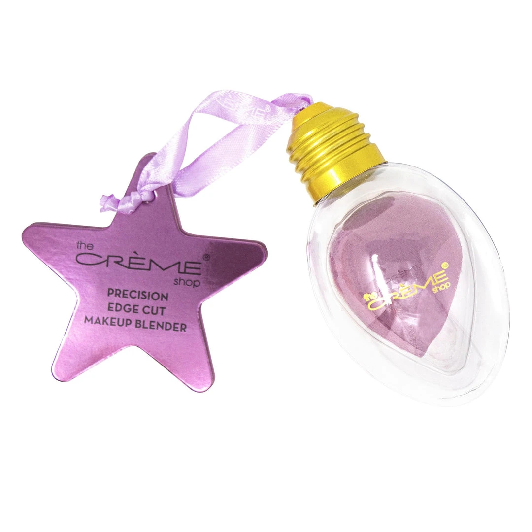 The Crème Shop Makeup Blending Sponge Ornament - Edgy Purple The Crème Shop Makeup Blending Sponge Ornament - Edgy Purple