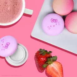 The Crème Shop X Sanrio The Crème Shop X Hello Kitty Macaron Lip Balm - Strawberry Rose Latte