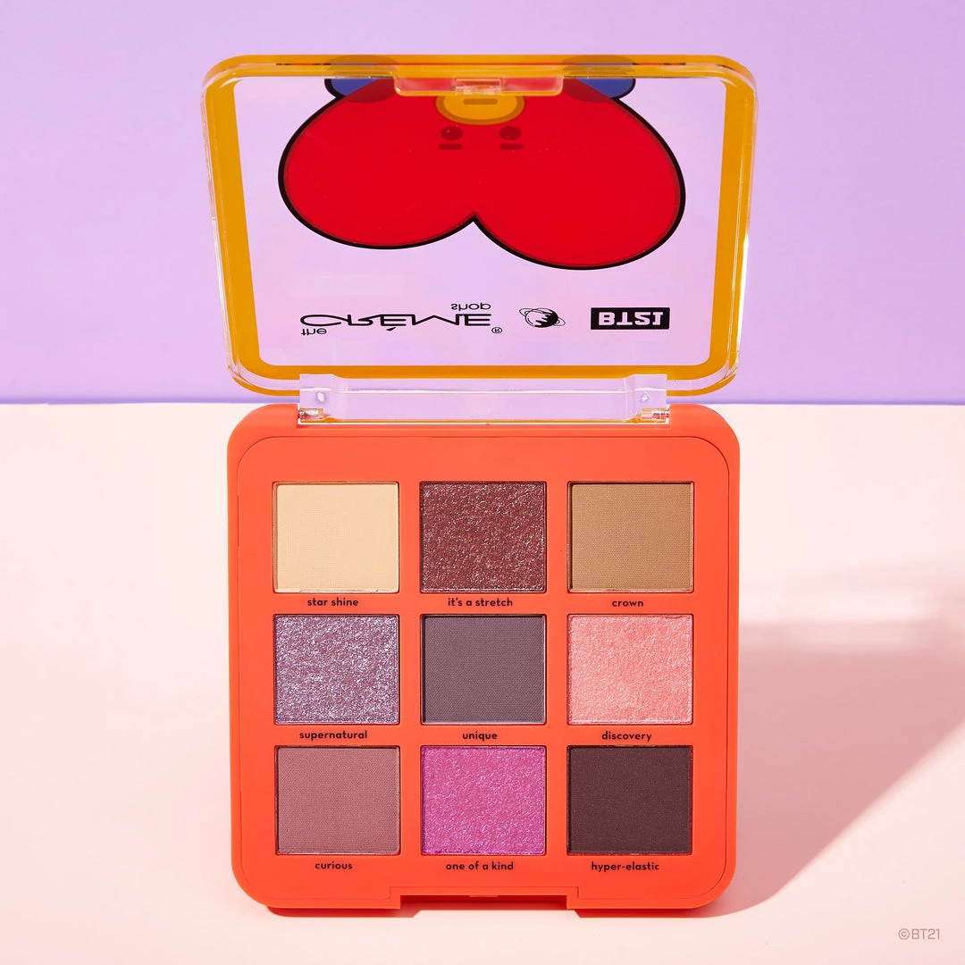 The Crème Shop X BT21 The Crème Shop | BT21: GALACTIC Eyeshadow Palette - TATA The Crème Shop X BT21 The Crème Shop | BT21: GALACTIC Eyeshadow Palette - TATA