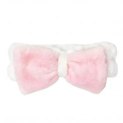 The Crème Shop Body & Spa Pink & White Spa Teddy Headyband™ | Cruelty-Free & Vegan