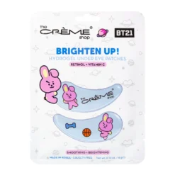 The Crème Shop X BT21 New Arrivals “Brighten Up” COOKY Hydrogel Under Eye Patches | Smoothing & Firming