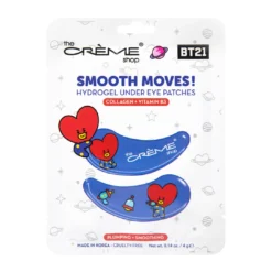 The Crème Shop X BT21 “Smooth Moves!” TATA Hydrogel Under Eye Patches | Plumping & Smoothing New Arrivals