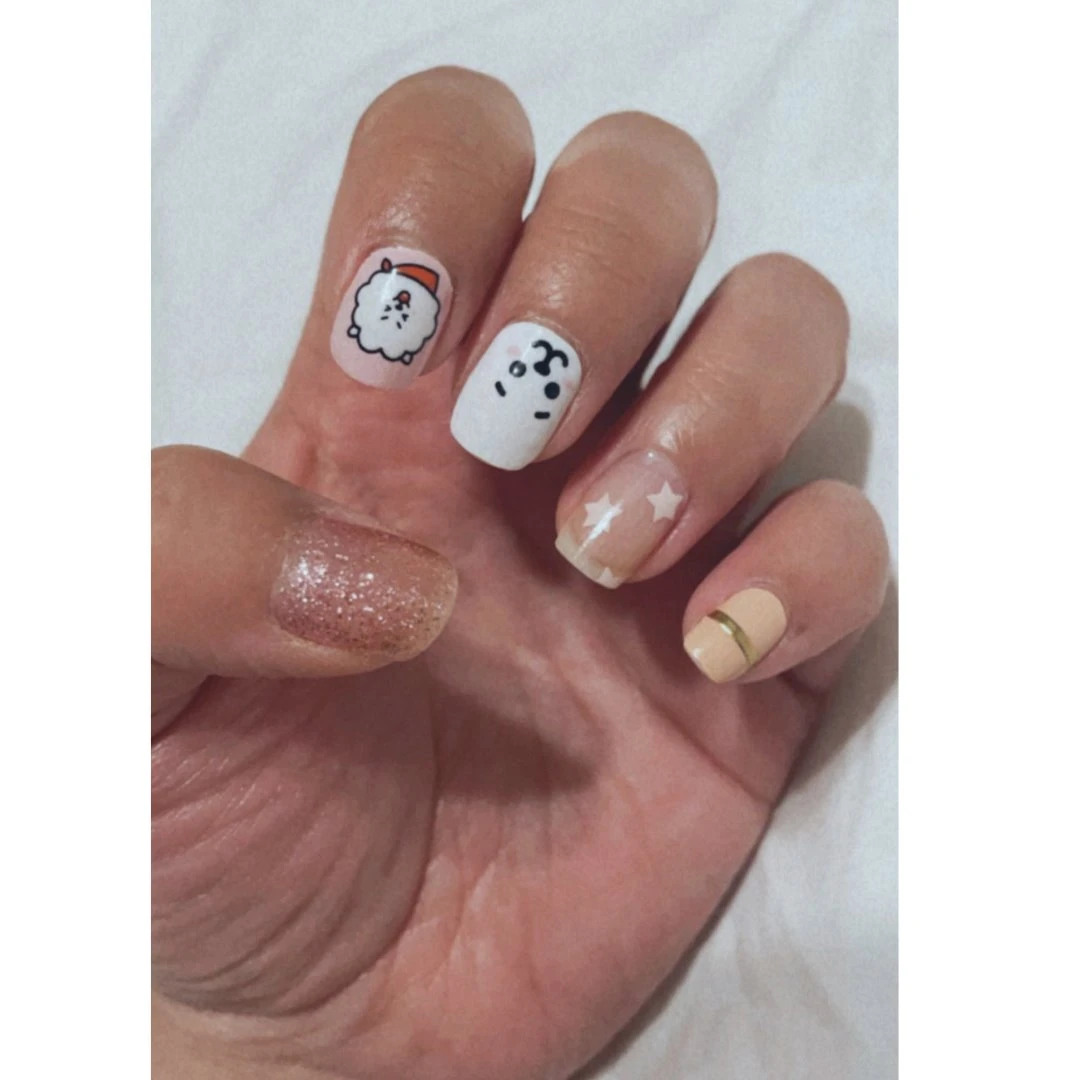 The Crème Shop X BT21 New Arrivals The Crème Shop | BT21: RJ Blush Gel Nail Strips (Set Of 35) The Crème Shop X BT21 New Arrivals The Crème Shop | BT21: RJ Blush Gel Nail Strips (Set Of 35)