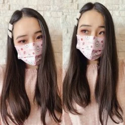 The Crème Shop X LINE FRIENDS LINE Friends Assorted 3-Ply Disposable Face Masks (Set Of 16) + 2 Reusable Pouches