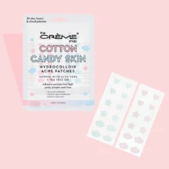 The Crème Shop Cotton Candy Skin - Hydrocolloid Acne Patches | Infused With Aloe Vera + Tea Tree