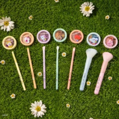 The Crème Shop X BT21 BABY BT21 Baby Velvety Eyeshadow + Makeup Brush Complete Collection