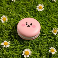 The Crème Shop X BT21 BABY New Arrivals COOKY Macaron Lip Balm - White Peach (Pink Tinted)