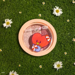 The Crème Shop X BT21 BABY TATA Ultra-Pigmented Eyeshadow Trio - Licorice Twist