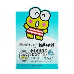 The Crème Shop X Sanrio Collabs Keroppi Sooper Soothe Sheet Mask