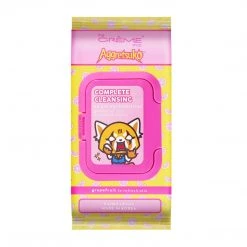 The Crème Shop X Sanrio Collabs Aggretsuko Complete Cleansing 20 Pre-Wet Towelettes - Grapefruit
