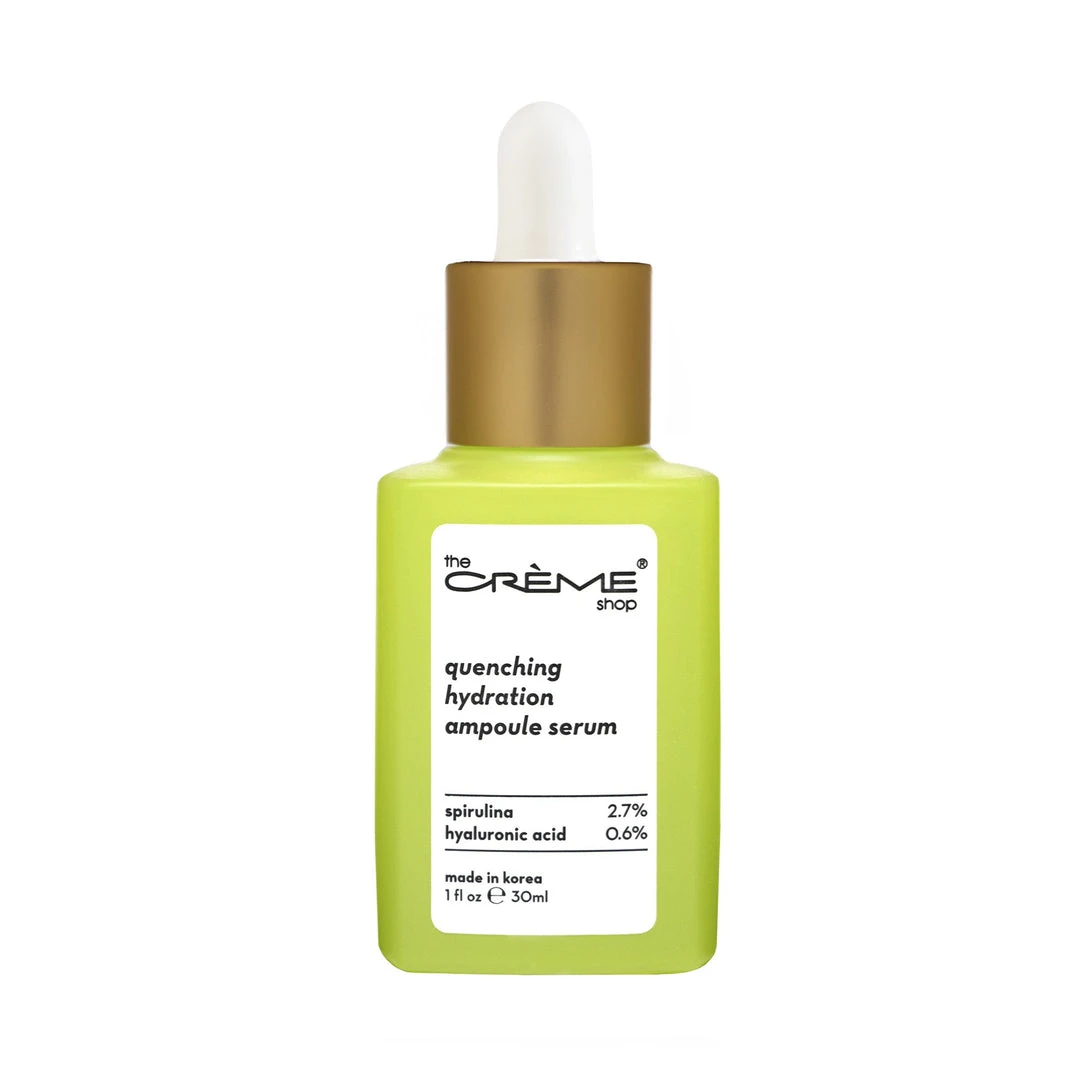 The Crème Shop Quenching Hydration Ampoule Serum - Crèmecoction Spirulina + Hyaluronic Acid Skincare The Crème Shop Quenching Hydration Ampoule Serum - Crèmecoction Spirulina + Hyaluronic Acid Skincare