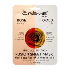 The Crème Shop Rose & Gold Fusion Sheet Mask New Arrivals