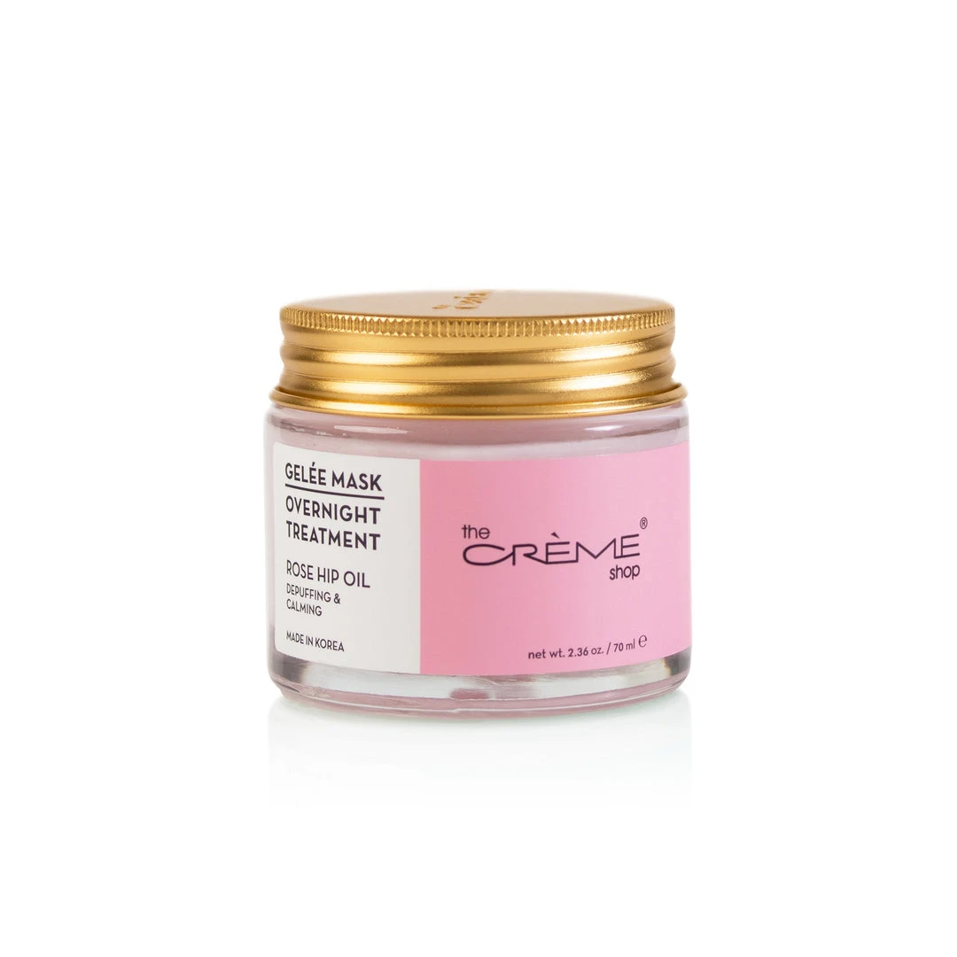 The Crème Shop Rose Hip Oil Gelée Mask Overnight Treatment The Crème Shop Rose Hip Oil Gelée Mask Overnight Treatment