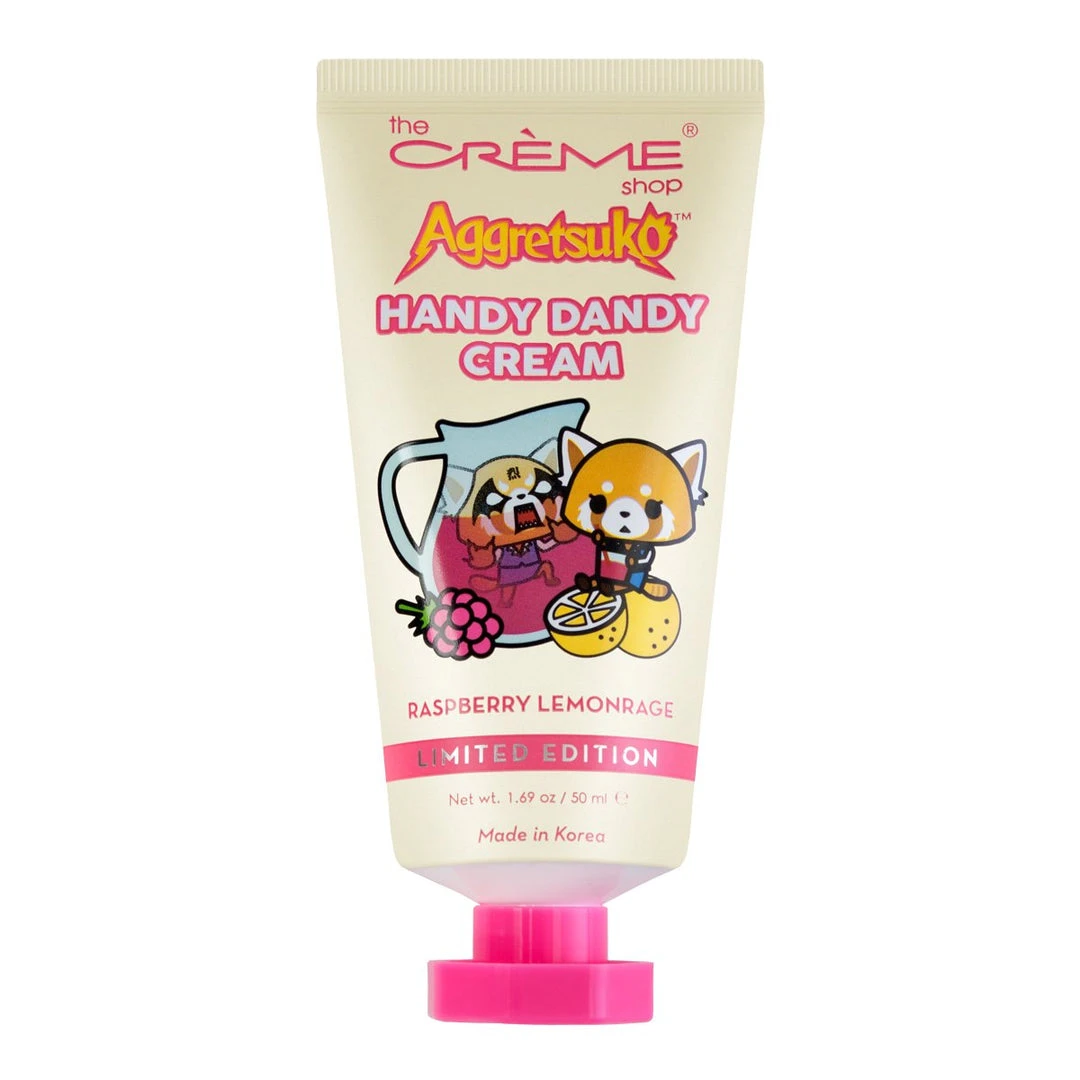 The Crème Shop X Sanrio Collabs Aggretsuko Handy Dandy Cream - Raspberry Lemonrage The Crème Shop X Sanrio Collabs Aggretsuko Handy Dandy Cream - Raspberry Lemonrage
