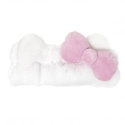 The Crème Shop X Sanrio Plush Spa Headband With Hello Kitty's Signature Bow (Pink) | Cruelty-Free & Vegan New Arrivals