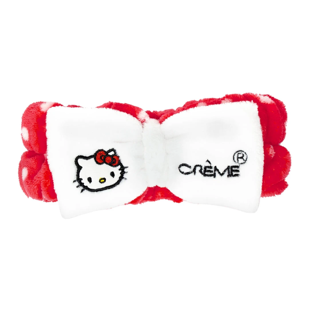 The Crème Shop X Sanrio Hello Kitty Classic White Spa Teddy Headyband™ | Cruelty-Free & Vegan The Crème Shop X Sanrio Hello Kitty Classic White Spa Teddy Headyband™ | Cruelty-Free & Vegan