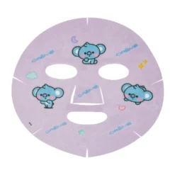 The Crème Shop X BT21 BABY New Arrivals CALM Like Baby KOYA Printed Essence Sheet Mask (Cica, Cucumber Seed Oil, Mulberry)