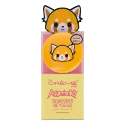 The Crème Shop X Sanrio Aggretsuko Macaron Lip Balm - Raspberry