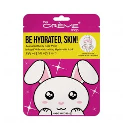 The Crème Shop Be Hydrated, Skin! Animated Bunny Face Mask - Moisturizing Hyaluronic Acid