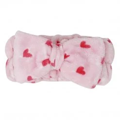 The Crème Shop Pink Hearts Teddy Headyband™ | Cruelty-Free & Vegan