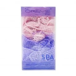 The Crème Shop Shower Loofah Duo
