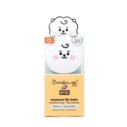 The Crème Shop X BT21 BABY RJ Macaron Lip Balm - Honeydew (Coral Tinted)