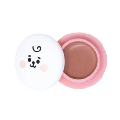 The Crème Shop X BT21 BABY RJ Macaron Lip Balm - Honeydew (Coral Tinted)