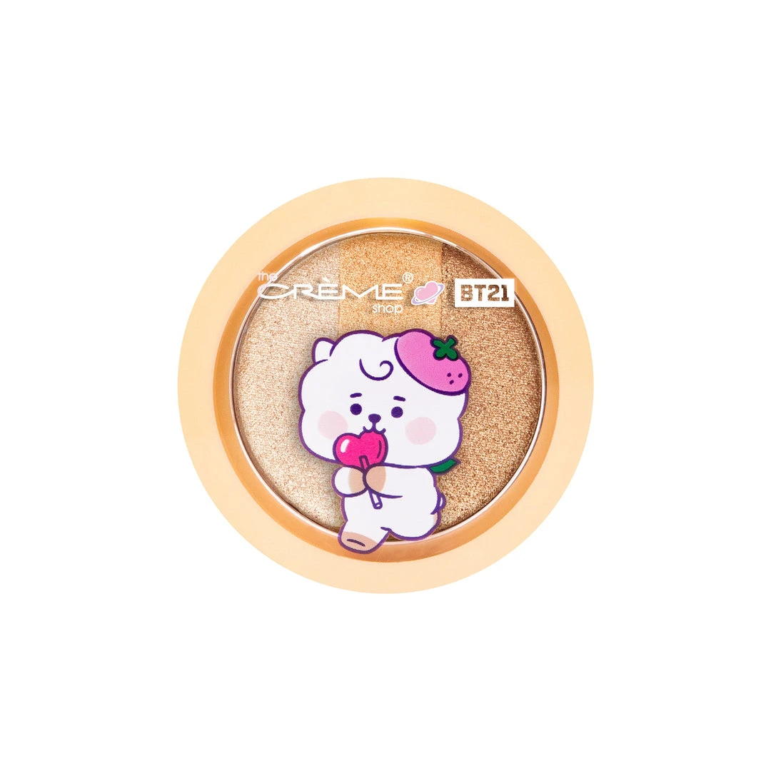 The Crème Shop X BT21 BABY RJ Ultra-Pigmented Eyeshadow Trio - Golden Lolly New Arrivals The Crème Shop X BT21 BABY RJ Ultra-Pigmented Eyeshadow Trio - Golden Lolly New Arrivals